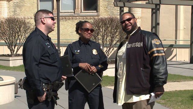 "A wonderful honor:" MPD's Homeless Outreach Team thanked for their work
