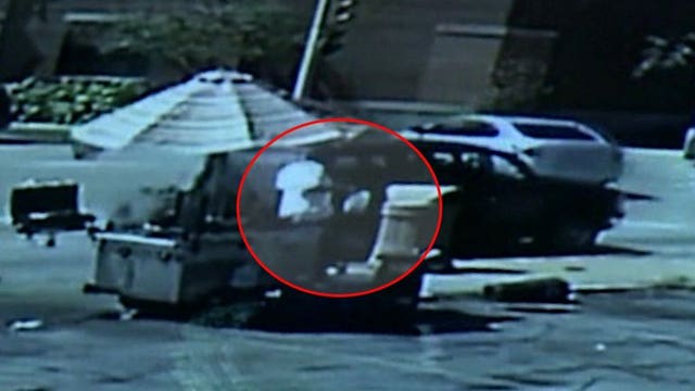 'That's what he lives off of:' Crooks caught on cameras stealing tip jar with $12 from hot dog vendor