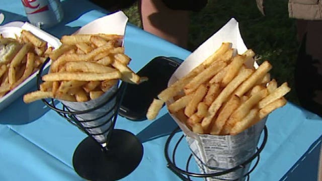Love food? Enjoy Belgian fries and dipping sauces from the "House of Fries" food truck