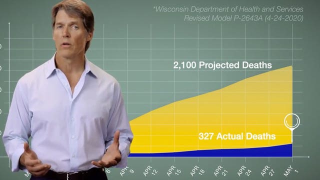 Former Senate candidate makes push to reopen Wisconsin