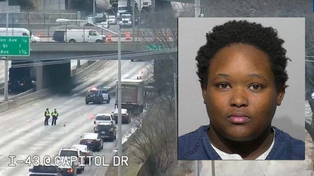 Charged: Milwaukee woman accused of driving wrong way on I-43, causing 3-vehicle wreck