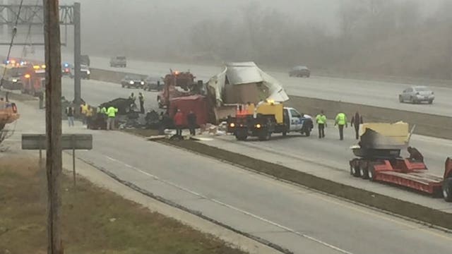 Freeway reopened: Wreck shuts down WB I-94 at Barker Road for hours