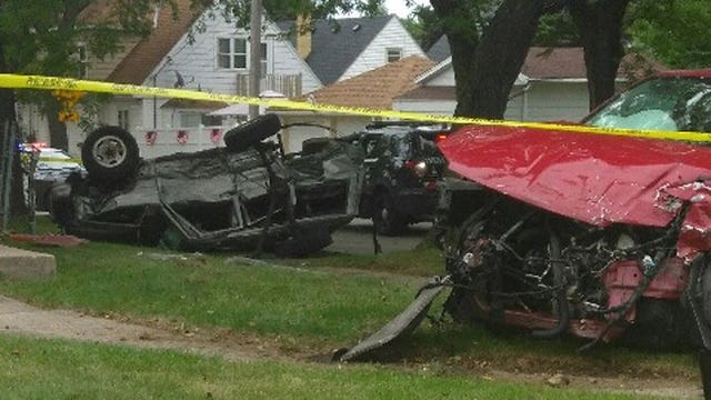 'Traumatizing:' 3 teens arrested after police pursuit of stolen car leads to violent crash in Milwaukee