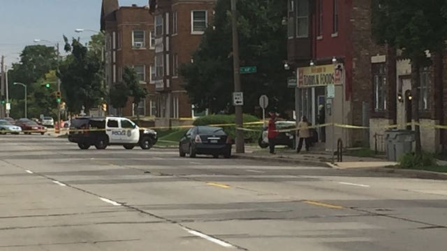 Double shooting: 42-year-old woman, 19-year-old man wounded near Sherman & Lisbon