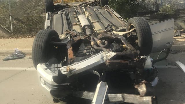 MFD: No serious injuries in rollover crash near 27th Street and St. Paul Avenue