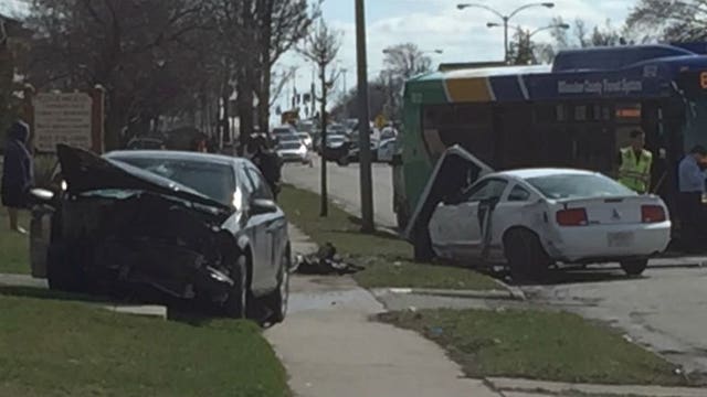 Three taken to the hospital from scene of crash near 76th & Bobolink; speed believed a factor