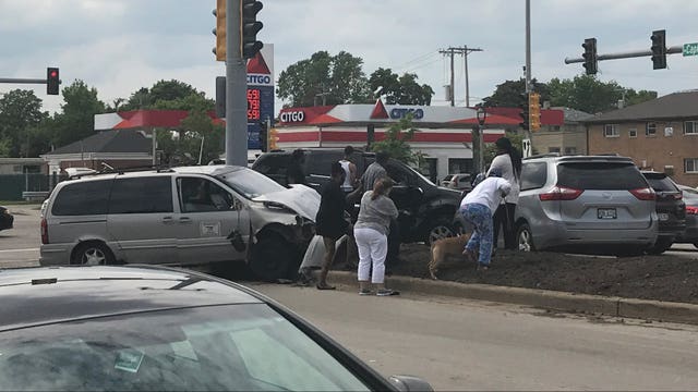 Another multi-vehicle collision at 60th and Capitol, scene of earlier crash that killed off-duty officer