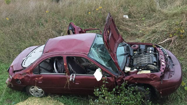 Two children flown to hospital after serious crash in Dodge Co.; driver may have been under the influence