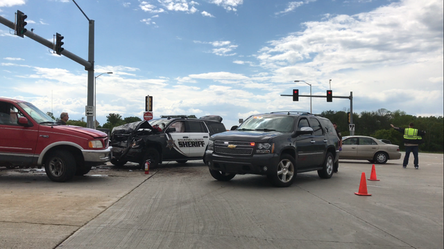 Deputy, another driver hurt when squad, vehicle collided in Waukesha