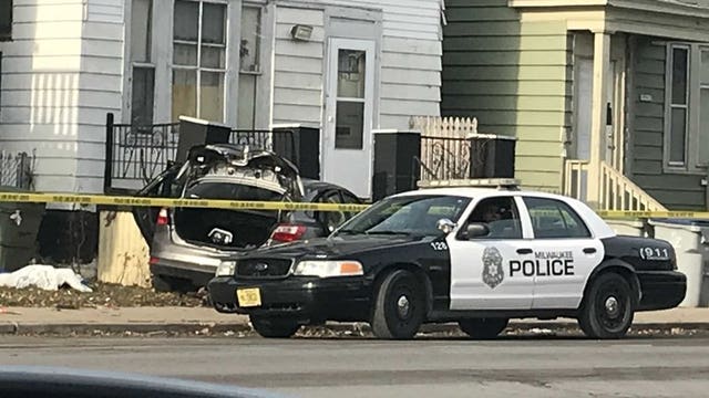 Car crashes into home on Milwaukee's south side, driver seriously injured