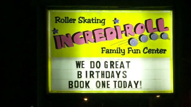 Police arrest several juveniles after disruption at Incredi-Roll Skate & Family Fun Center