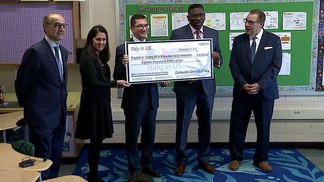 'Big deal:' Italian consul general considers Milwaukee school for prestigious designation