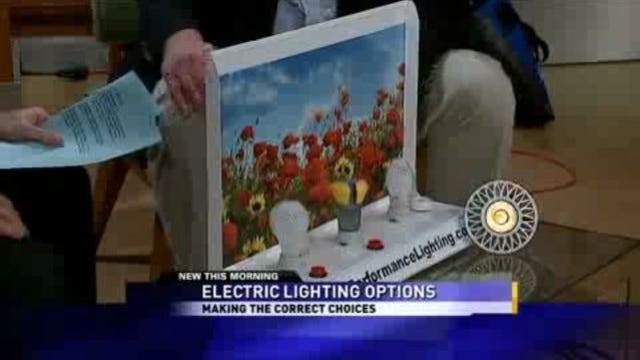 Electronic lighting options