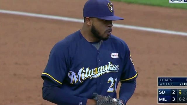 "Never give up:" Brewers Jeremy Jeffress couldn't find relief on the mound until he found peace in life