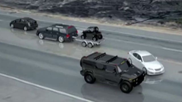 Caught on camera: Video shows Bruce Jenner hit two cars in deadly crash