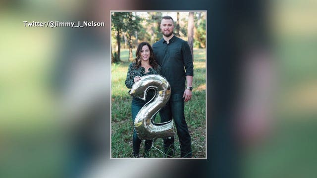 'Tough:' As Jimmy Nelson works to get back on the field for Brewers, his wife is on bed rest with twins