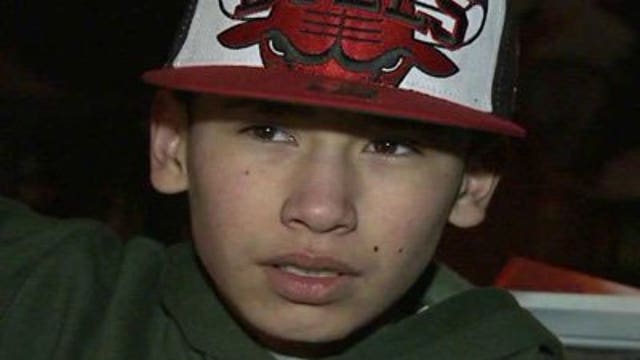 Teen who pulled little brother from duplex fire speaks with FOX6