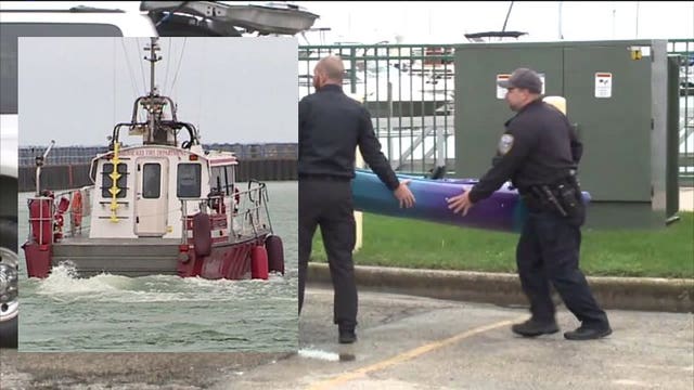Kayaker missing in Lake Michigan found alive, but in critical condition