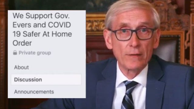 Group holding virtual rally in support of Gov. Evers, 'Safer at Home' extension: 'It's very serious'