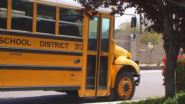 California school district uses buses as Wi-Fi hotspots so kids can connect for e-learning
