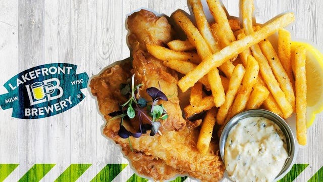 'Food and beer to go:' Lakefront Brewery brings back fish fry as an online-ordered grab-n-go