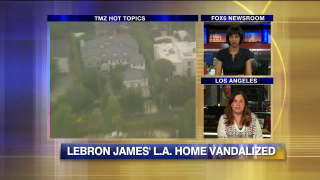 TMZ: Cavaliers star Lebron James is finding trouble at home