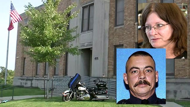 Beloved officer remembered for service to community, widow thankful for support