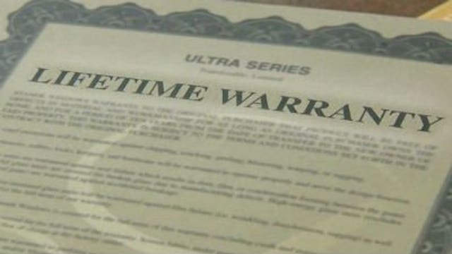 You buy a lifetime warranty once, and you're set...right? Maybe not!