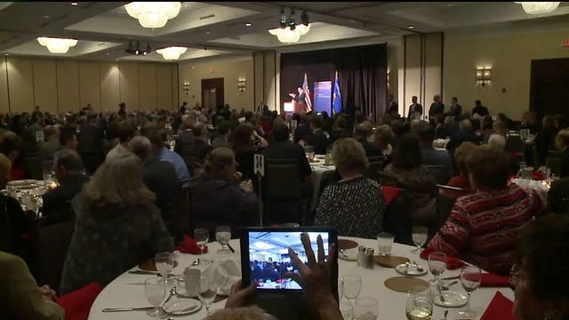 Wisconsin GOP leaders speak at annual Lincoln-Reagan Day Dinner in Waukesha