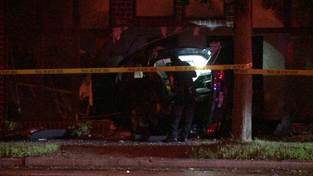 'Really sad:' Woman hospitalized after car crashes into church near Locust and Teutonia