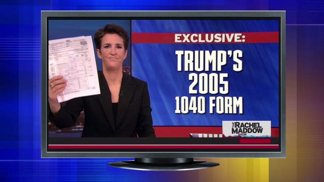 Republicans say President Trump aided by release of 2005 tax form, Democrats try to stay focused