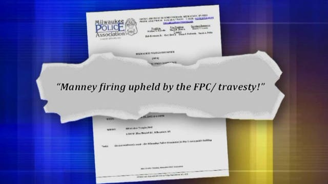 Milwaukee Police Association, which represents rank & file calls Manney ruling "a travesty"