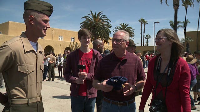 Witness the tough journey of a Wisconsin man becoming a Marine; 'It’s made him much stronger'