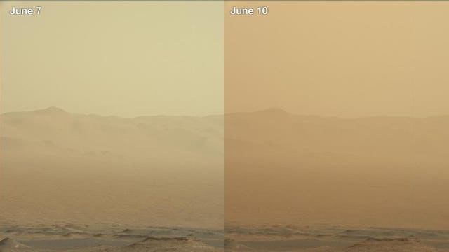 NASA rover knocked out as gigantic dust storm envelops Mars