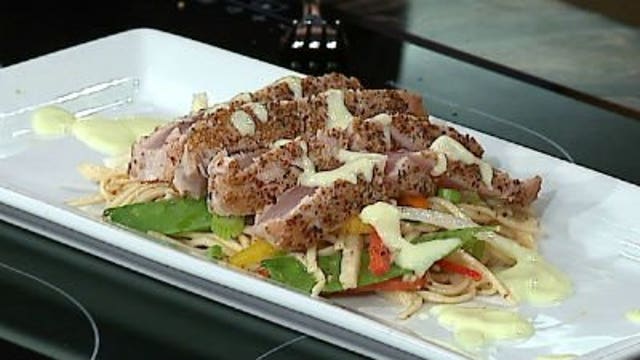 A local Masterchef contestant cooks in our kitchen!