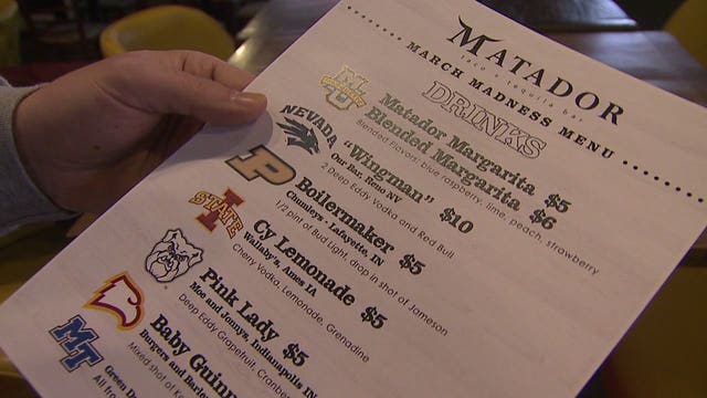 "Make them feel like they're at home:" Matador rolls out March Madness menu