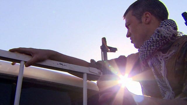 Back from the battlefield: Sturtevant man returns home from fighting ISIS in Syria