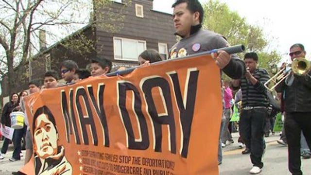 Workers rights, immigrants rights blend during May Day Rally