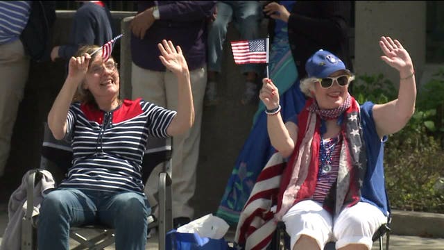"Really, really special:" Folks line streets of downtown Milwaukee to pay tribute during Memorial Day Parade