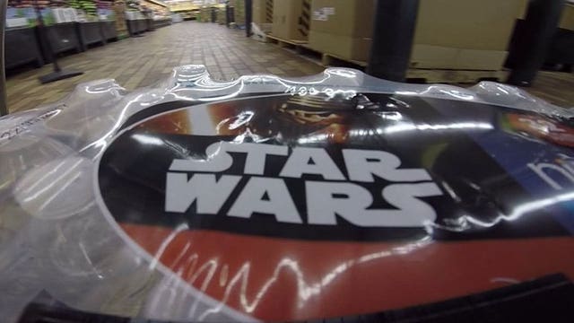 The Force is with the sellers of Star Wars food products (and there's lots of it)