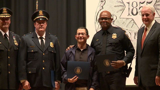 "Love what I do:" MPD officials honor officers, detectives, citizens during Fall Merit Awards ceremony