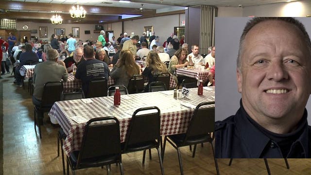 Buffet and raffle fundraiser held at Elks Lodge for fallen MPD Officer Michalski