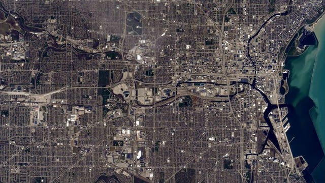 Greetings Milwaukee -- from space! NASA astronaut shares view of city from space