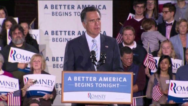 Romney sweeps five wins, promises 'better America'