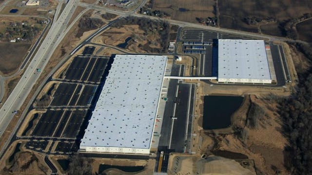 Amazon's fulfillment center in Kenosha reaches critical construction milestones