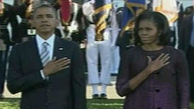 Obamas observe 9/11 anniversary moment of silence