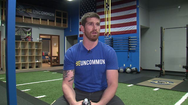 His dream was "to be a Marine forever," but medical diagnosis meant another dream would become reality