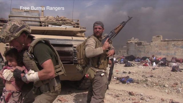 "I was waiting to get hit:" Milwaukee man shot by ISIS while trying to save Iraqis in Mosul