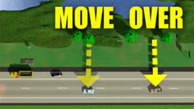 "Drive defensively:" WisDOT launches social media messages on the 'Move Over Law'