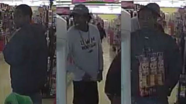 3 thefts, 30 minutes: Can you ID suspects who hit up Walgreens, Dollar Tree, Family Dollar?